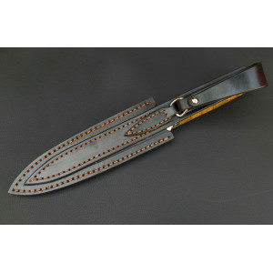 ПІТОН авторський ніж ручної роботи майстра Fomenko Knifes, cталь N690, 60-61 HRC. Photo 2